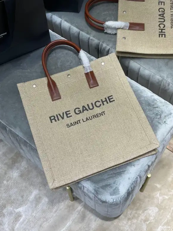 Rep ladies REP GAUCHE LINEN COTTON SHOPPING BAG S N IN RIVE YSL AND 0529